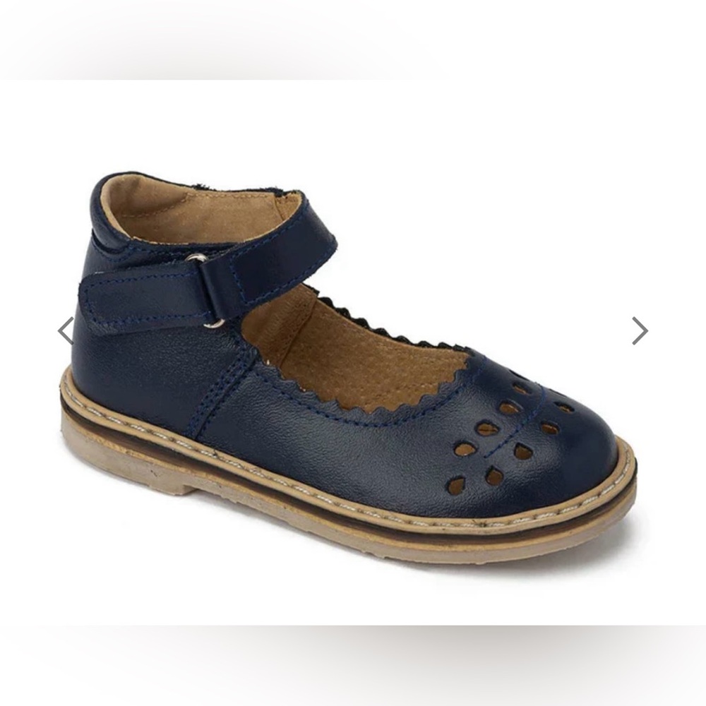 Neman Twig Mary Jane Navy Blue shoes for girls